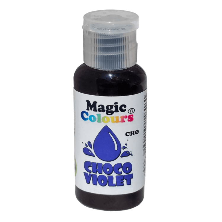 Gelová barva do čokolády Magic Colours (32 g) Choco Violet