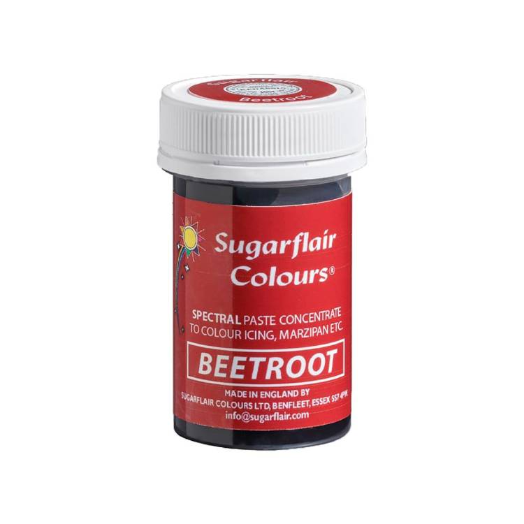 Gelová barva Sugarflair (25 g) Beetroot