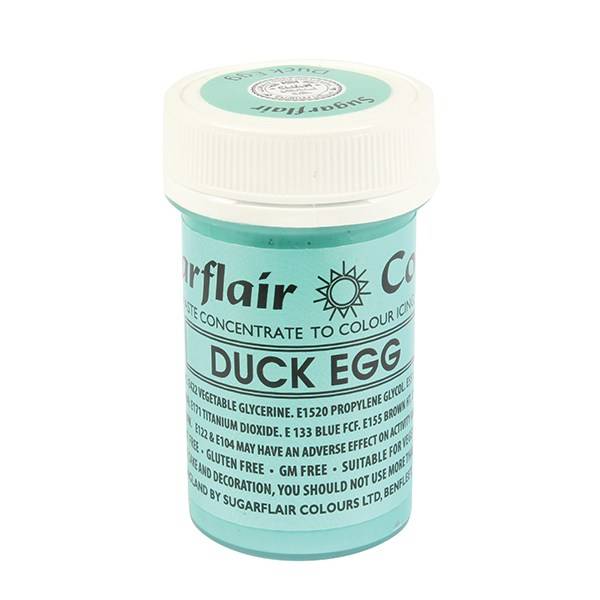 Gelová barva Sugarflair (25 g) Duck Egg