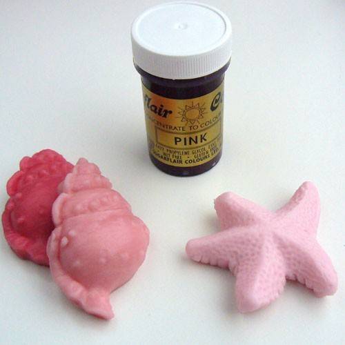 Gelová barva Sugarflair (25 g) Pink