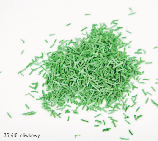 Hobliny z jedlého papíru zelené (100 g)