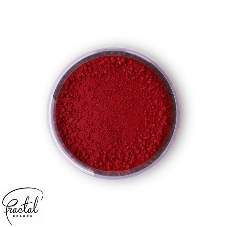 Jedlá prachová barva Fractal - Burgundy (1,5 g)