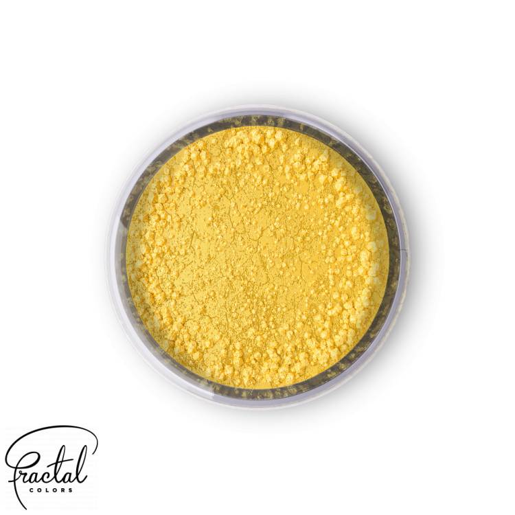 Jedlá prachová barva Fractal - Canary Yellow (2,5 g)