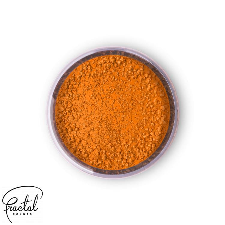 Jedlá prachová barva Fractal - Orange (2,5 g)