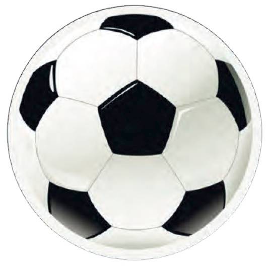 Jedlý obrázek Fotbalový míč