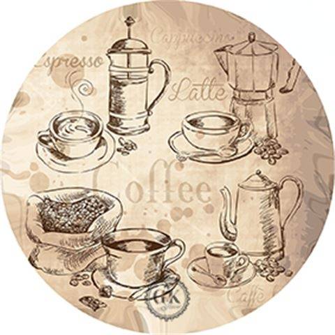 Jedlý obrázek Káva / Tiramisu