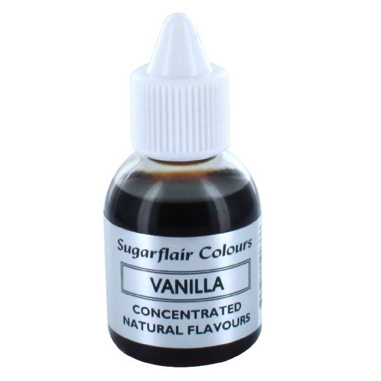 Koncentrované přírodní aroma Sugarflair (30 g) Vanilka