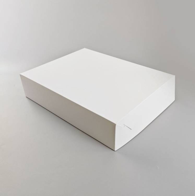 Krabice na roládu JOY bílá nepromastitelná (30 x 45 x 10 cm)