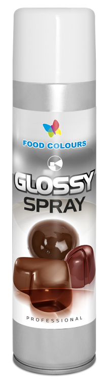 Lesk ve spreji na marcipán a čokoládu Food Colours (400 ml)
