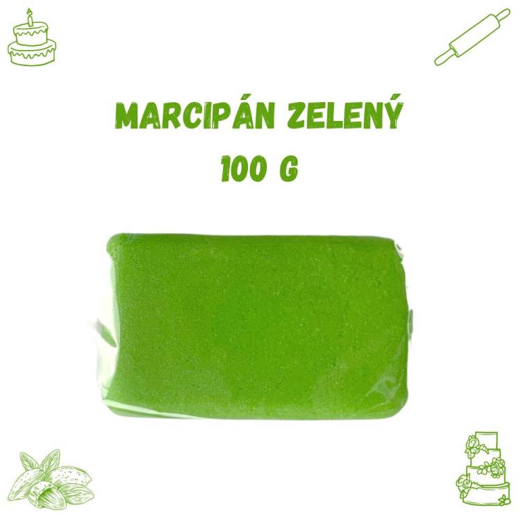 Marcipán zelený (100 g)