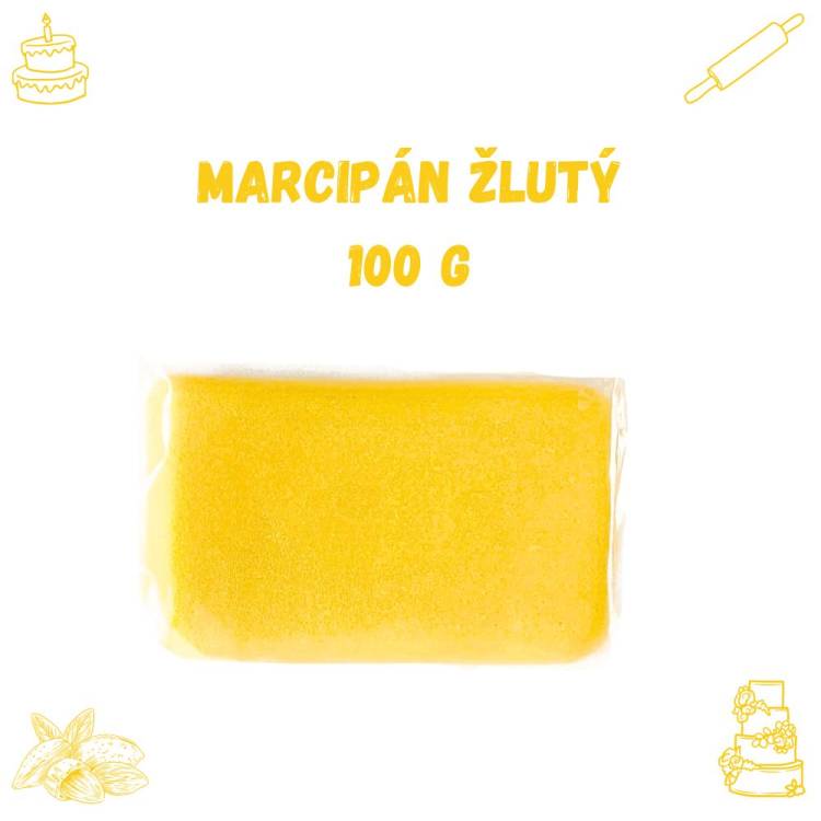 Marcipán žlutý (100 g)