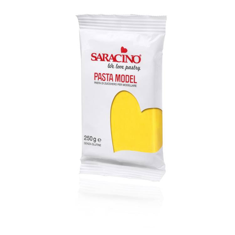 Modelovací hmota Saracino žlutá 250 g