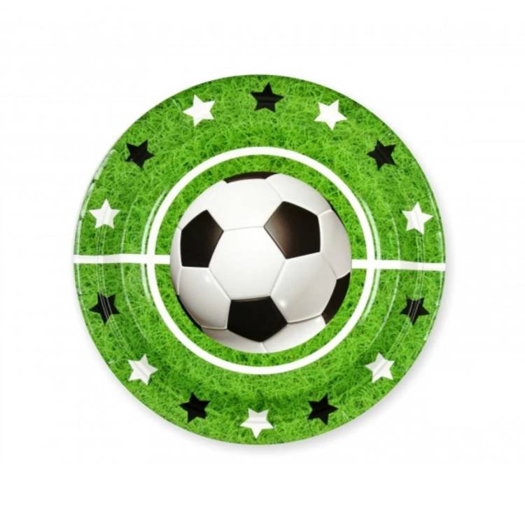 Papírové talíře Fotbal (6 ks)