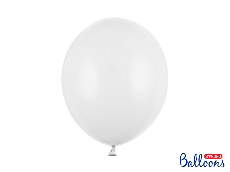 PartyDeco balónky bílé 30 cm (10 ks)