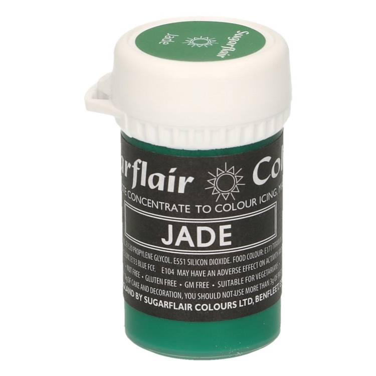 Pastelová gelová barva Sugarflair (25 g) Jade