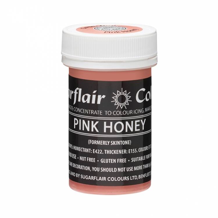Pastelová gelová barva Sugarflair (25 g) Pink Honey