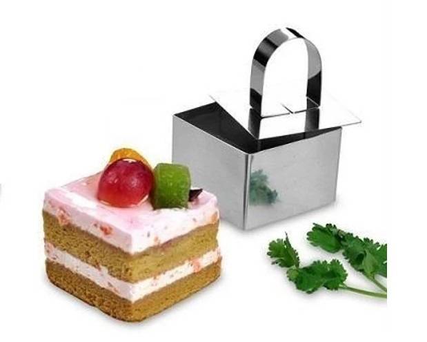 Perfect Home Formičky pro tvarování pokrmů hranaté (3 ks)