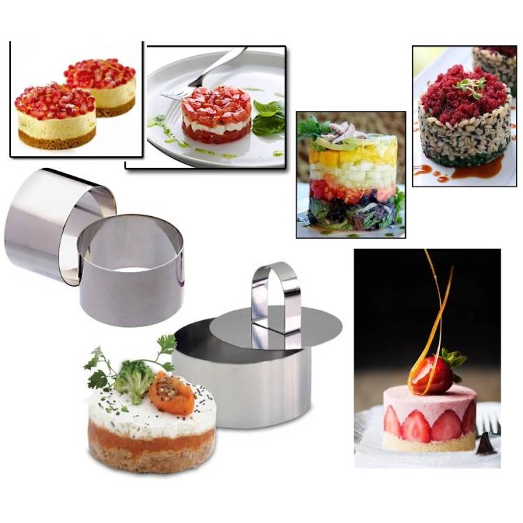 Perfect Home Formičky pro tvarování pokrmů kulaté (3 ks)