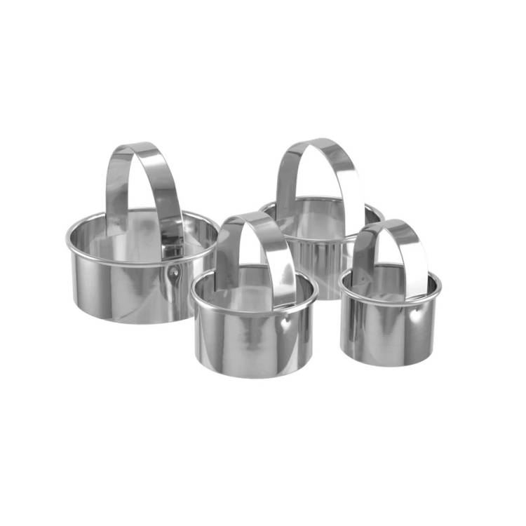 Perfect Home sada vykrajovátek s úchytem Kruh (4 ks)