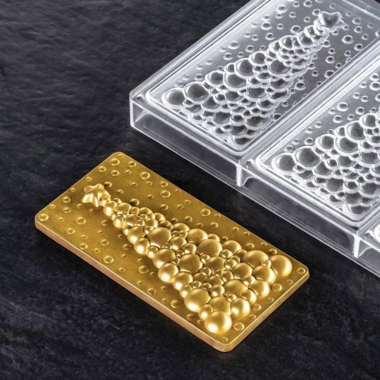 Plastová forma na čokoládu Tabulka se stromečkem