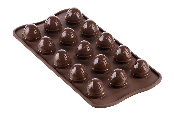 Silikomart forma na čokoládu Choco Drop 3D