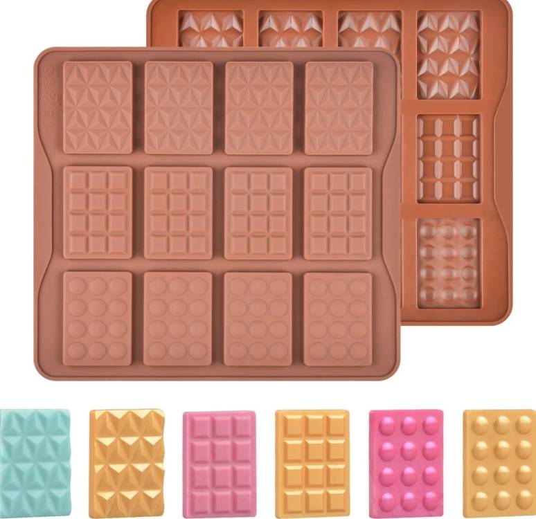 Silikonová forma na mini tabulky (na 12 ks)