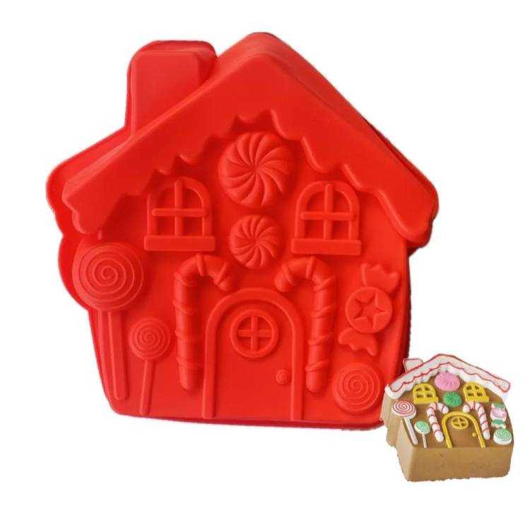Silikonová forma na pečení Vánoční domeček
