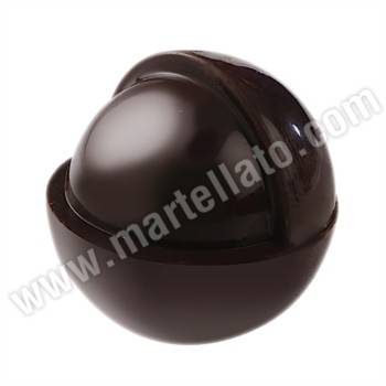 SLEVA 30%! Martellato magnetická polykarbonátová forma na čokoládu Otevřená koule