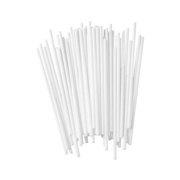 Špejle na lízátka bílé 20 cm (50 ks)