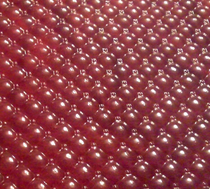 Strukturální fólie Bubliny (bubliny v diagonále) 25 x 40 cm ST14