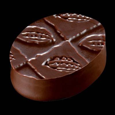 Strukturální fólie Cabosse (listy v mřížce) 25 x 40 cm ST13