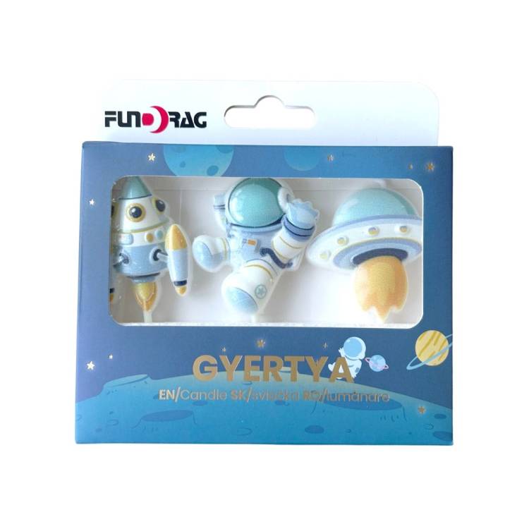 Svíčky Vesmír (3 ks)