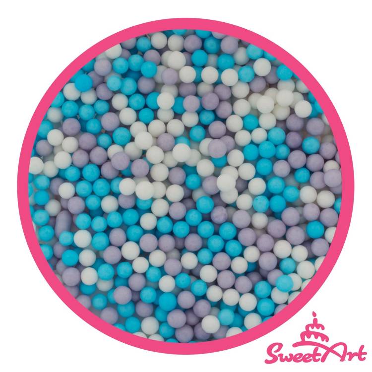 SweetArt cukrové perly Elsa mix 5 mm (80 g)  1