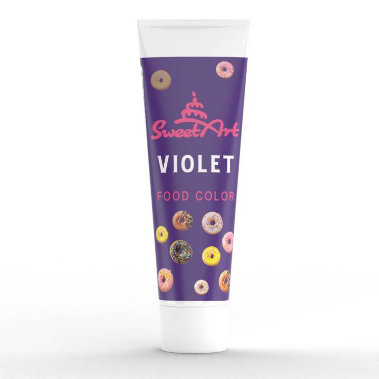 SweetArt gelová barva tuba Violet (30 g)
