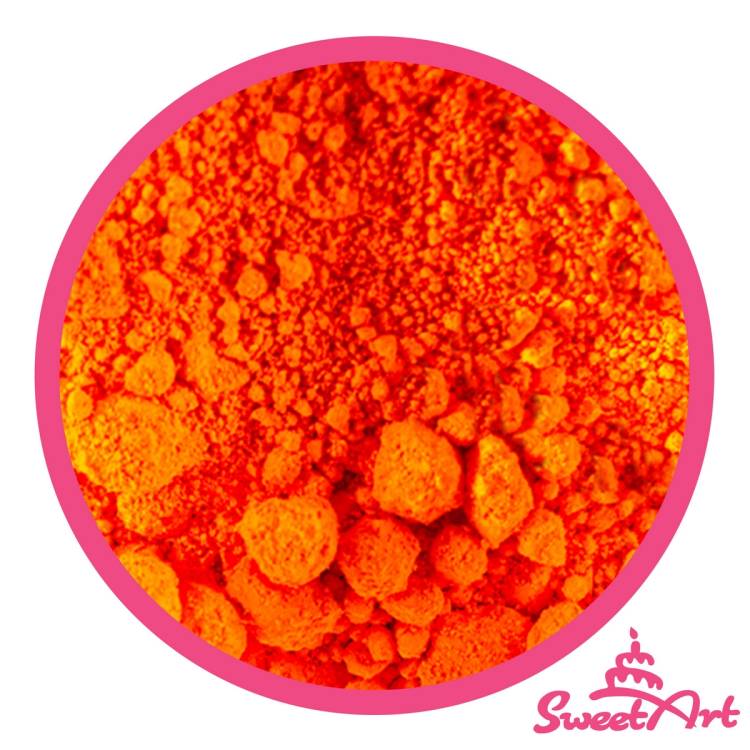 SweetArt jedlá prachová barva Orange oranžová (3 g)