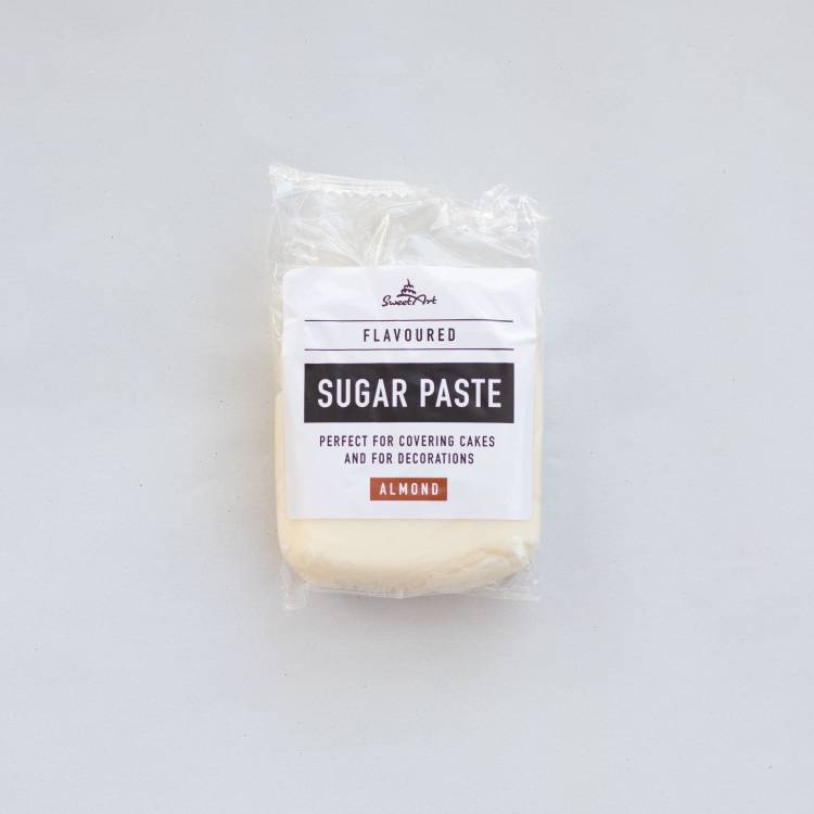 SweetArt potahovací a modelovací hmota s příchutí marcipánu White (250 g)