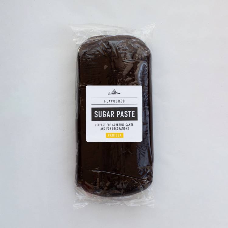 SweetArt potahovací a modelovací hmota vanilková Brown (1 kg)