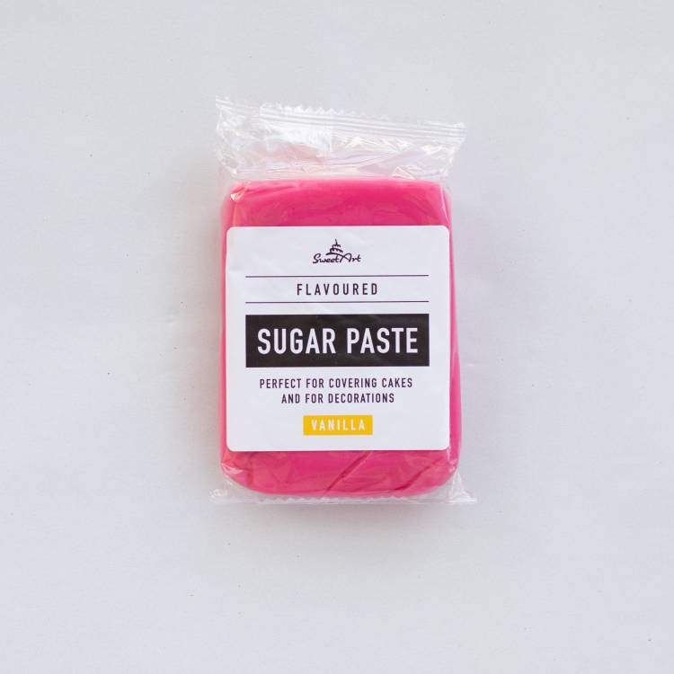 SweetArt potahovací a modelovací hmota vanilková Pink (250 g)
