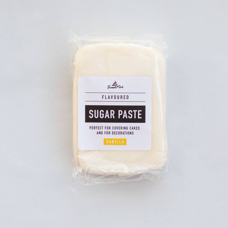 SweetArt potahovací a modelovací hmota vanilková White (500 g)