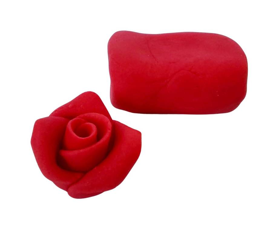 SweetArt Pravý marcipán červený 30% mandlí (150 g)