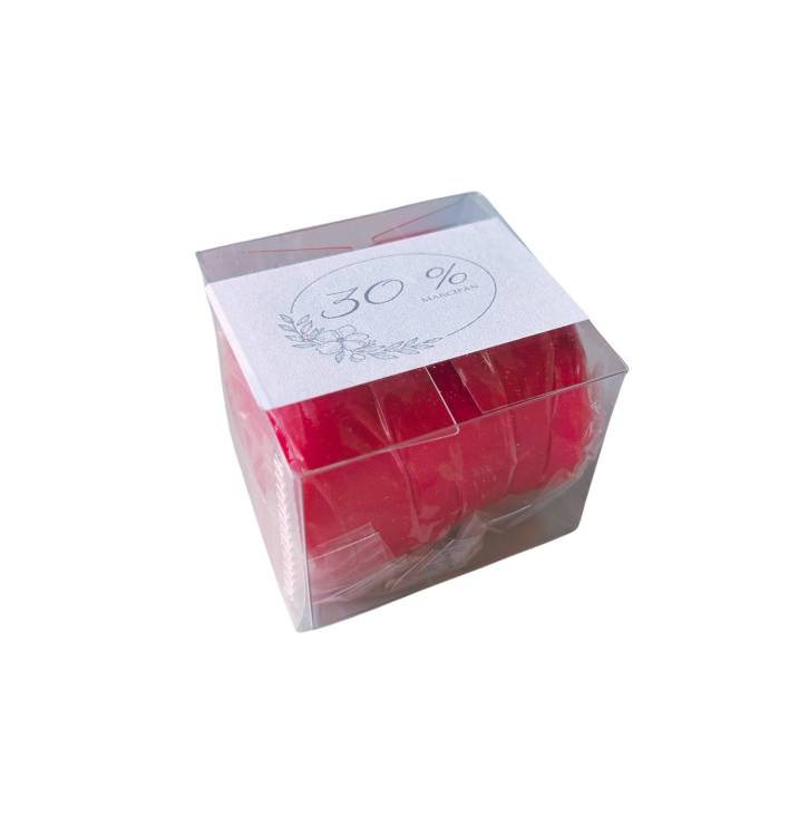 SweetArt Pravý marcipán tmavě růžový 30% mandlí (100 g)