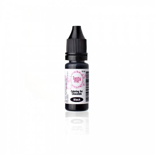 Tekutá barva do čokolády Tasty Me (10 ml) Black