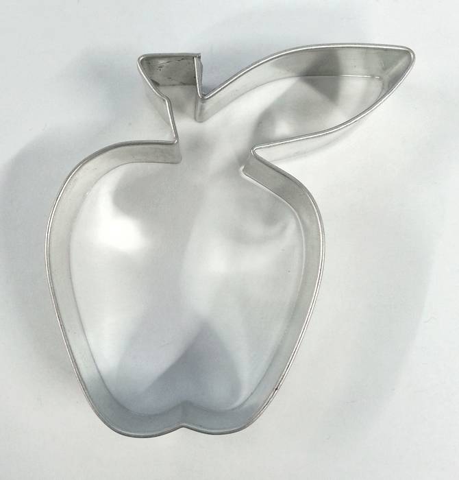 Vykrajovátko Jablko s lístkem 6,5 cm