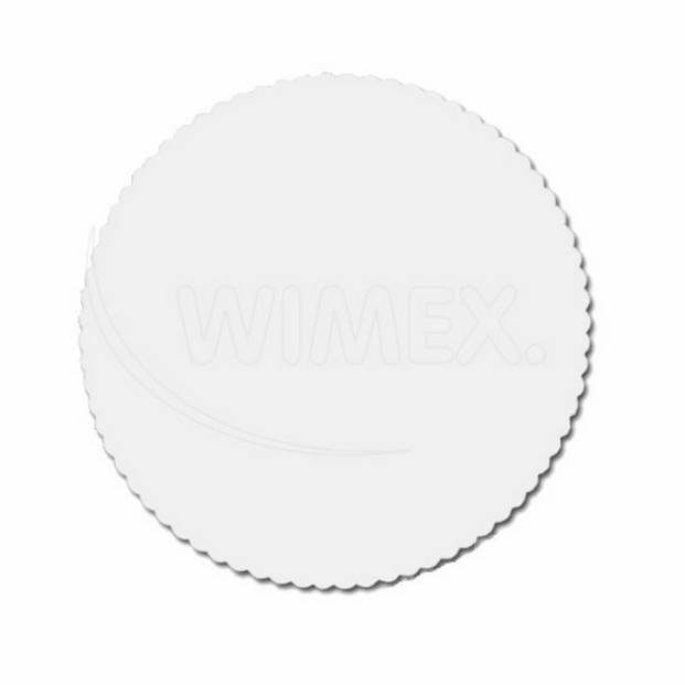 Wimex Lepenkové podložky pod dort kulaté bílé 32 cm (10 ks)