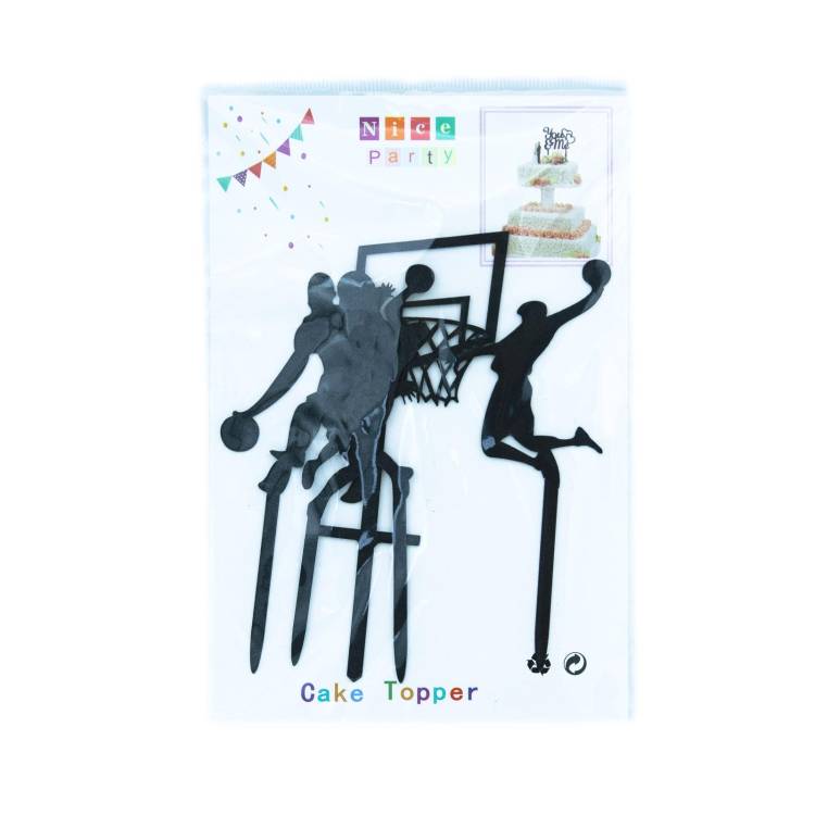 Zápich do dortu Basketbal (5 ks)
