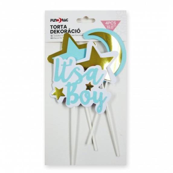 Zápich do dortu rmodrý It