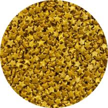 4Cake Cukrové hvězdičky zlaté (1 kg)