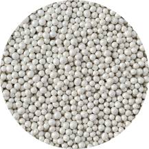 4Cake Cukrové perly bílé perleťové 3-4 mm (80 g)