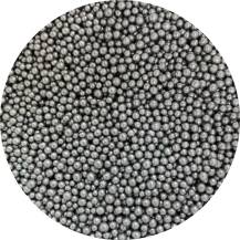 4Cake Cukrové perly stříbrné 3-4 mm (80 g)