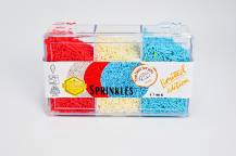 4Cake White, red and blue candy bars (90 g)